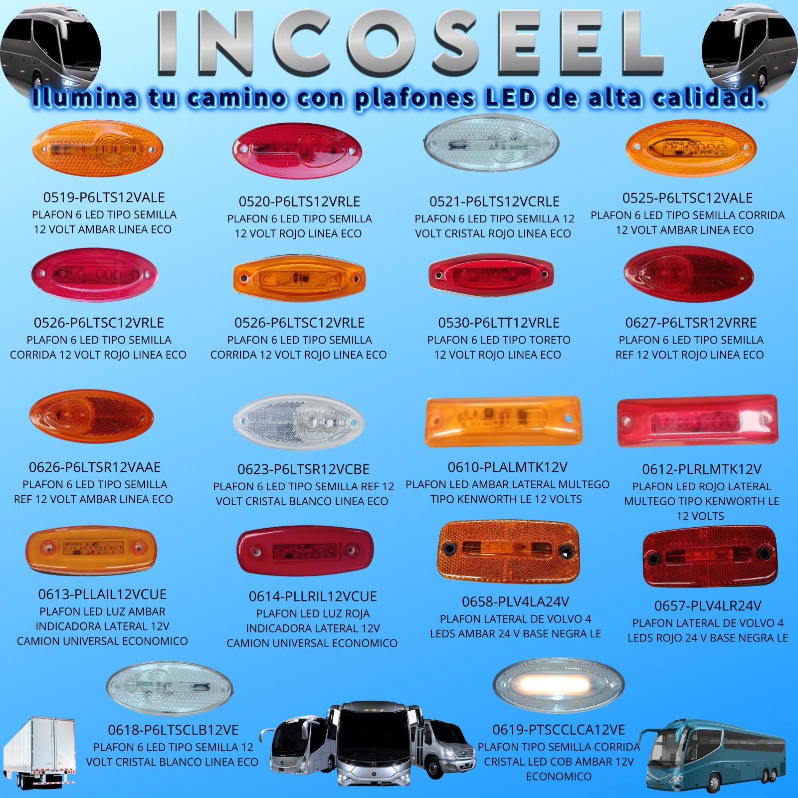 Catálogo de plafones LED de alta calidad