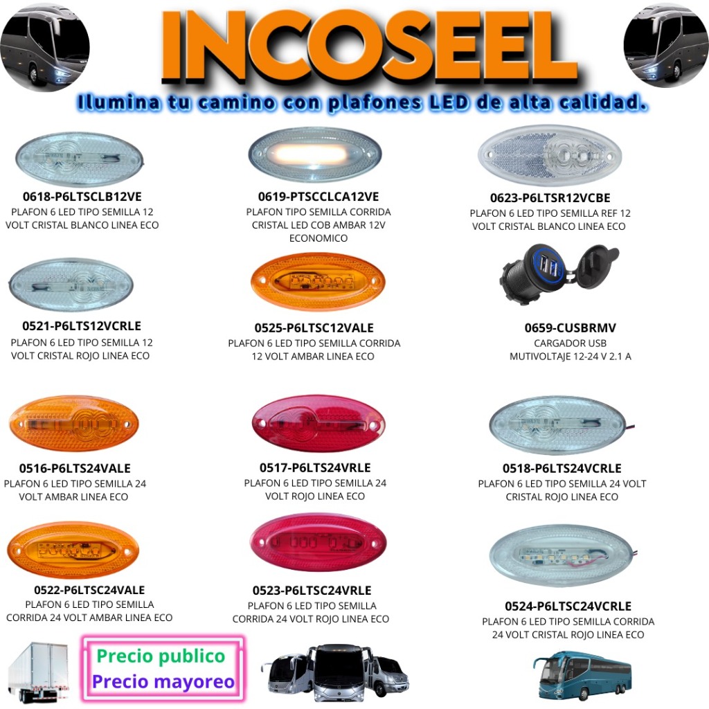 Catálogo de Plafones LED - Variedad 3